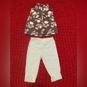 Carter’s floral vet set